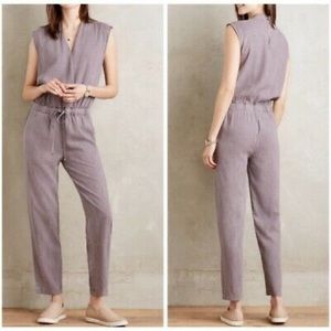 Cloth & Stone Mignon Jumpsuit in Lilac